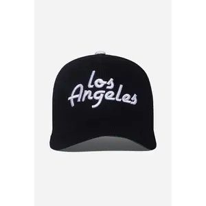 Los Angeles Corduroy Snapback | Black