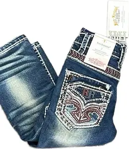 Denim Jeans - Classic Fit, Durable Cotton, Everyday Wear Bottoms #2