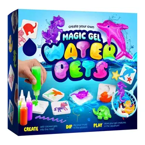 Waters Pets - DIY Squishy Maker Set - Craft for Kids - Aqua Fairy Water Gel Kit for Kids - Magic Elf Toy Kits - Make Your Own Squishies Toys Crafts for Boys Girls