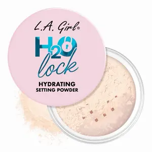 L.A. Girl H2O Lock Hydrating Setting Powder for Flawless Finish and Long-Lasting Makeup Moisturizer Lightweight