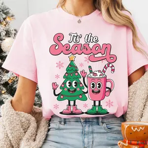 Retro Nutcracker Comfort Colors Christmas T-Shirt, Vintage Holiday Graphic Tee CYE
