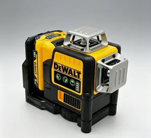 DEWALT 089 Self Leveling Green Laser Level Portable Accurate Measuring Device Reliable Automatic Leveling Function Ideal For Household Renovation Decoration Installation And Daily Layout Construction Projects