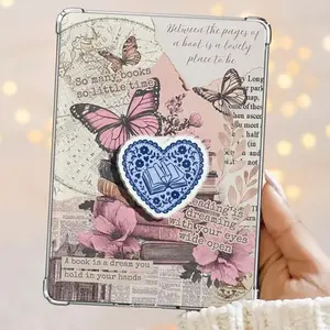 Bluebook Romance Heartbound Tales Story in Bloom Kindle Accessories Phone Holder PopSocket Phone Grip Magnetic Pop Socket Phone Grip
