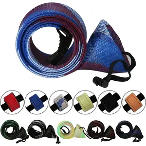 6+6 Piece Fishing Rod Protectors, Essential Fishing Gear Accessories, Lure Rod Protection, Durable Fishing Equipment