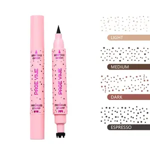 Waterproof Natural Freckle Pen, Long-Lasting No-Smudge Matte Formula, Fine-Tip Easy-Application Design for Realistic Freckles Makeup, Perfect for Daily Wear Cosmetic