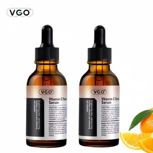 VGO Vitamin C Face Serum, Hydrating Serum with Vitamin C, Hyaluronic Acid, Vitamin E & More, Serum for Dullness Radiance, Balanced Tone Complexion-B Firming Essence Moisturizing Dark Spot Corrector