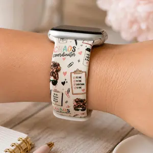Chaos Coordinator Watch Band | Funny Mom & Teacher Watch Band | Compatible with Apple & Samsung Watches