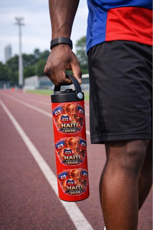 Haiti World Cup 2026 Tumbler | Premium Insulated Travel Mug with Flag & Trophy Design | Haitian Pride Gift Drinkware Reusable Reuse Haiti World Cup 2026 Tumbler | Premium Insulated Travel Mug with Flag & Trophy Design | Haitian Pride Gift Drinkware Reusable Reuse