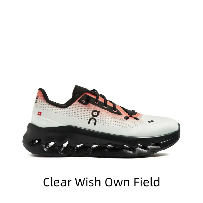 Lightweight Breathable White-Black-Orange Running Shoes with Hollow-Out Cushioning Sole for Daily Wear, Gym Workouts, and Urban Commute – Perfect for Men & Women Seeking All-Day Comfort & Minimalist Style