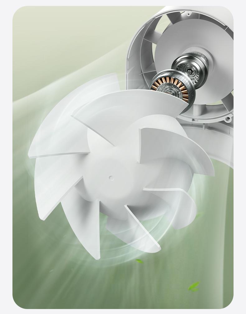 Aecooly Touch Control Desk Fan, 100 Speeds Quiet Bedroom Digital Display 8000mAh 3 Oscillation Angles Battery Powered Small Desktop Table Fan for Bedroom, Bedside, Office, Travel, FathersDayGift