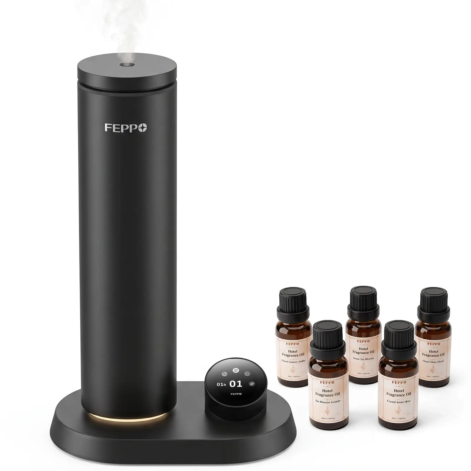 FEPPO Waterless Diffuser Pro, 10-Level Diffusers for Home, Up to 2000 Sq Ft