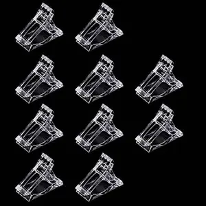 10Pcs Nail Tips Clip for Quick Building Polygel nail forms Nail clips for polygel Finger Nail Extension UV LED Builder Clamps Manicure Nail Art Tool