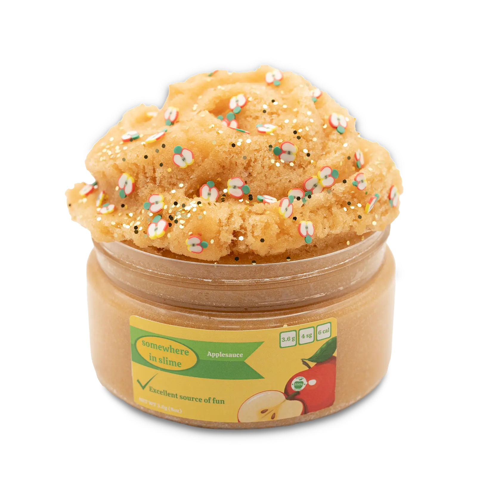 Apple Sauce Icee Slime – Scent-Free Sensory Slime