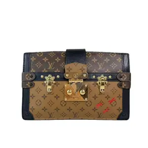 Pre-owned Louis Vuitton Leather Crossbody Bags Monogram Canvas Soft Trunk Shoulder Bag