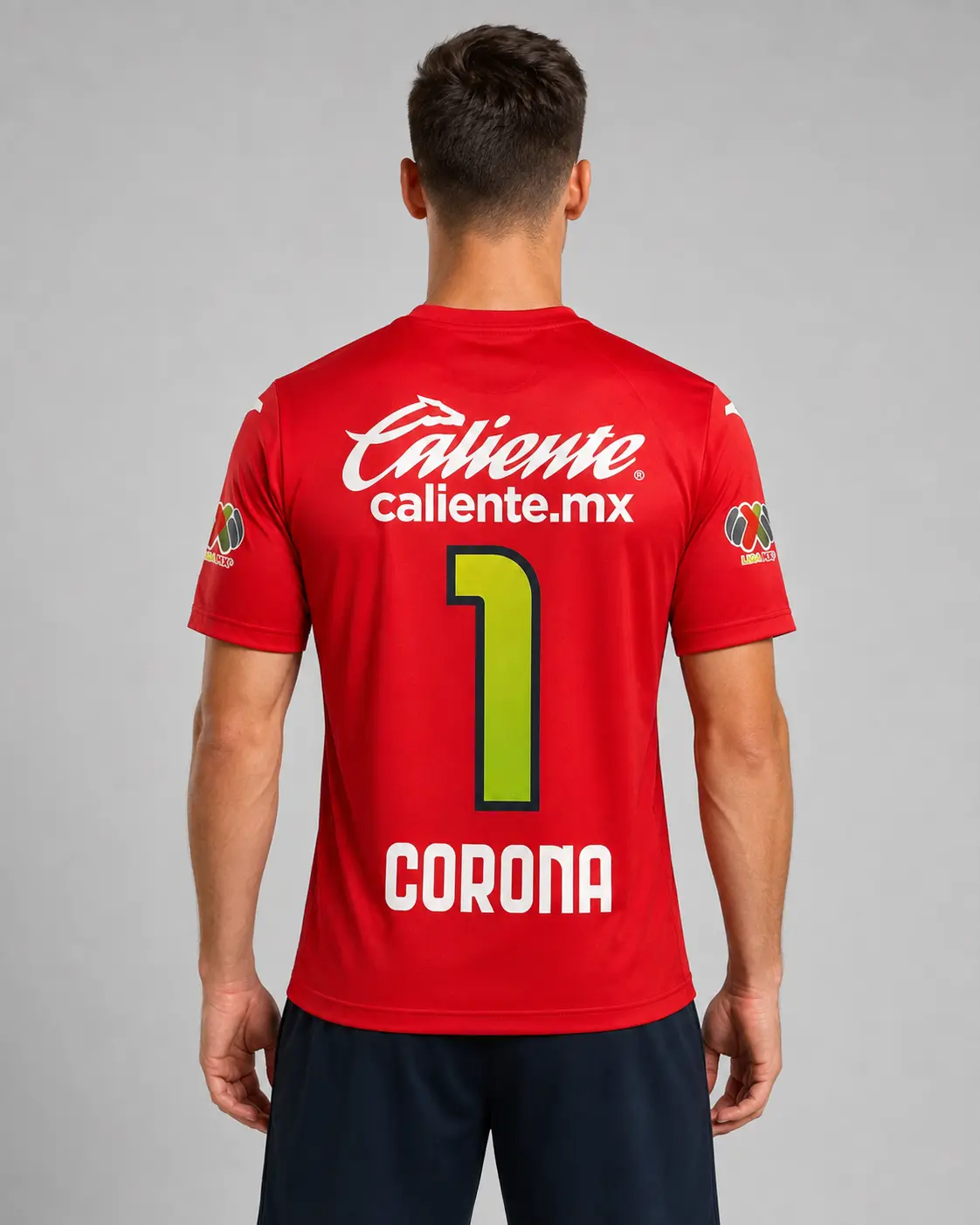 Cruz Azul Red Jersey Retro Style