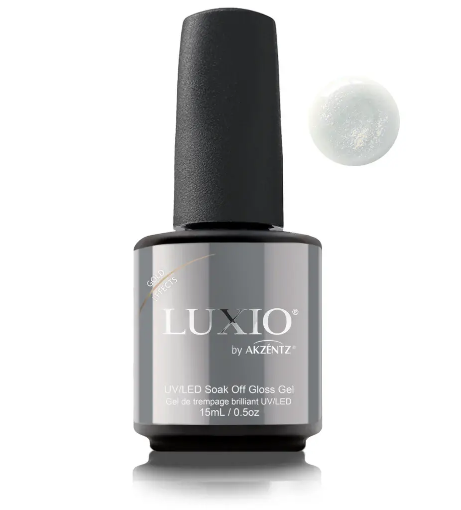 Luxio Effects Gold gel nail polish