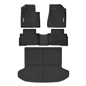 YITAMOTOR Floor Mats & Cargo Liner Fit for Kia Sportage 2023-2025 Hybrid(Not Fit Plug-in Hybrid), TPE All-Weather Sportage Front & Rear Row & Cargo Mat
