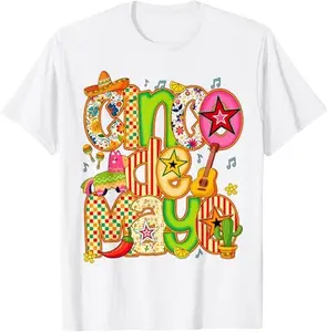 Cinco De Mayo Mexican Fiesta 5 De Mayo Party Men Women Girls T-Shirt