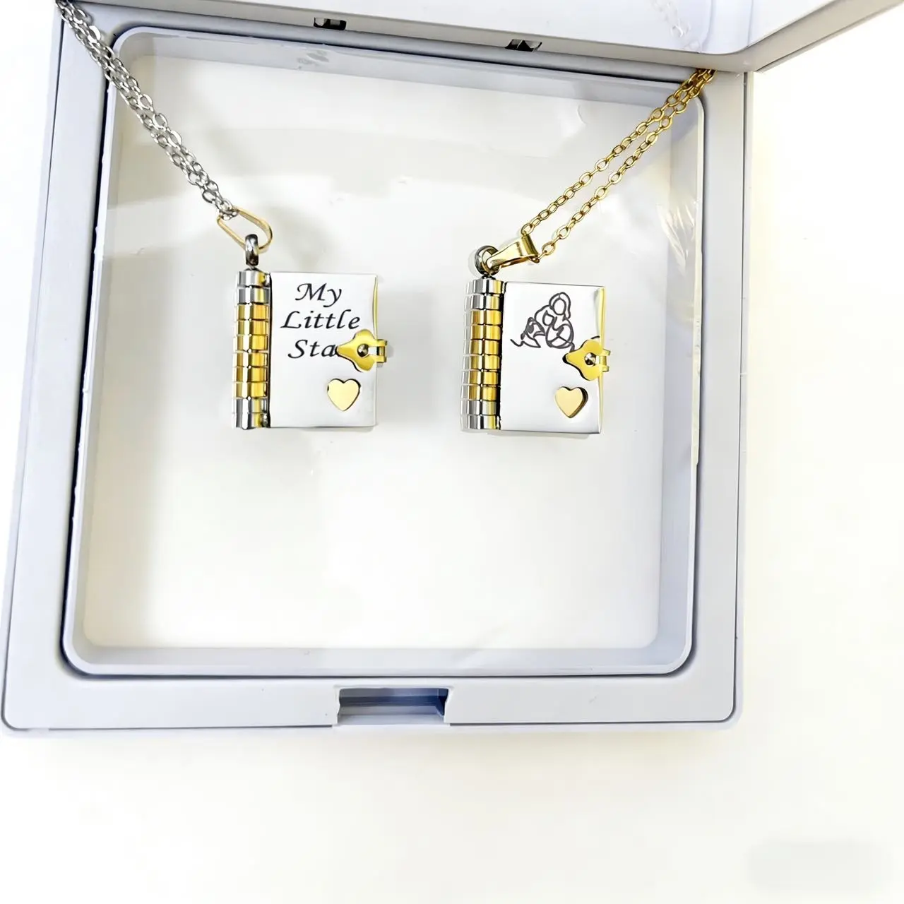 Book Necklace for Daughter/Granddaughter Birthday Day Gift Unique Meaningful Design Easy to Wear Special Occasion Present