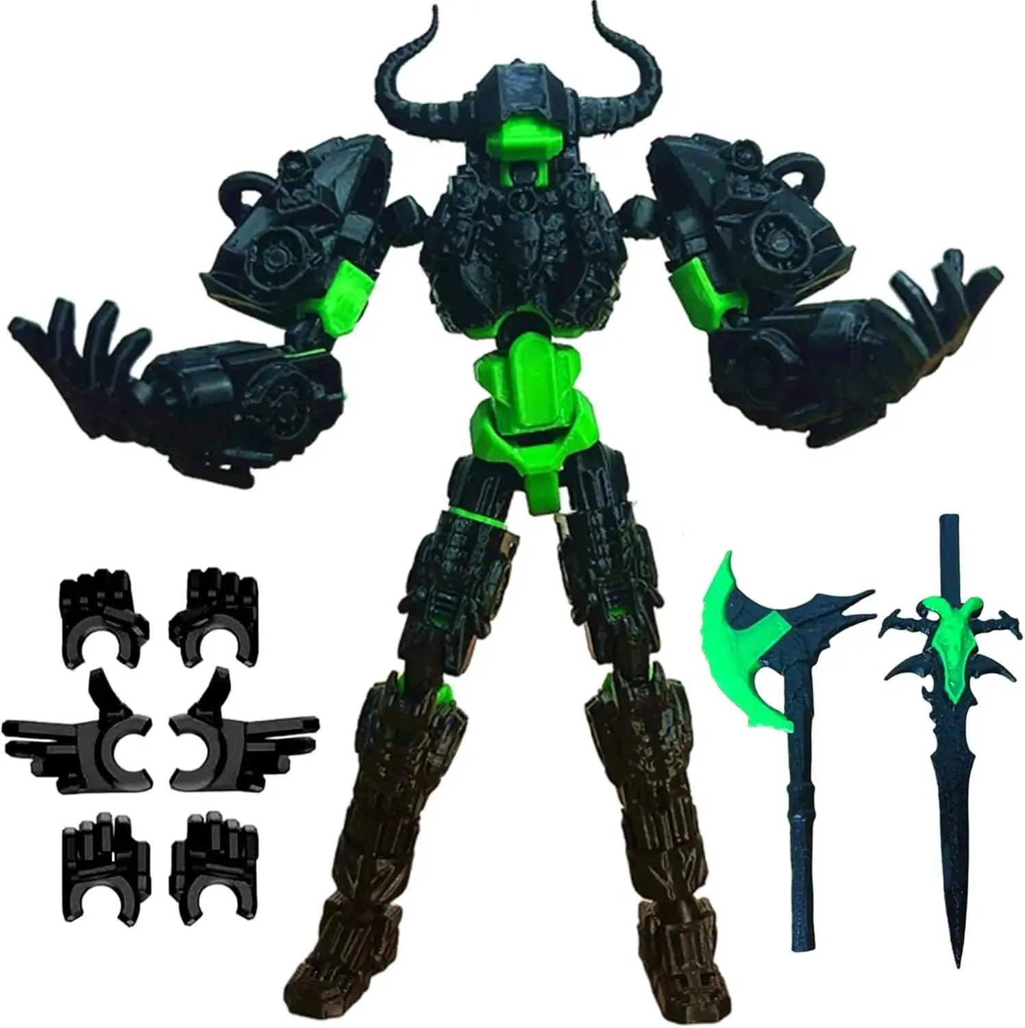 T13 Multi-Jointed Action Figure 3D Printed Poseable Robot Model Toy with Accessories christmas gift The Nutcracker Tonies Audio Character