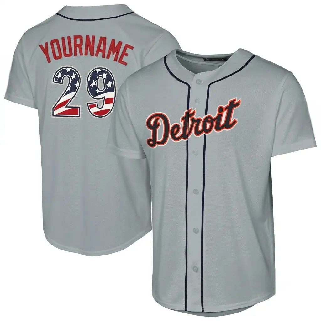 Personalized Custom Baseball Jersey – Custom Name & Number Sports Shirt, Vintage American Baseball Mesh Jersey, Breathable Lightweight Quick-Dry Button-Up Athletic Top for Fans, Players, Game Day, Training, Summer Sports & Streetwear