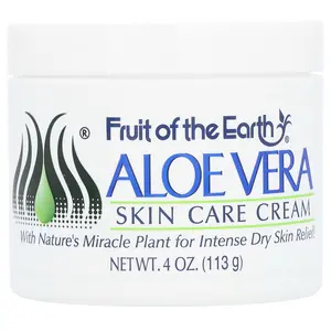 Fruit of the Earth Aloe Vera, Skin Care Cream, 4 oz (113 g)