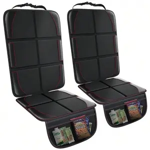 Children Car Safety Seat Anti-Slip Pad, Baby Chair Non-Slip Mat, Genuine Leather Seat Protection Pad, Car Seat Attachment, 1pcs