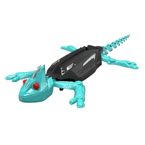 Electric Remote-Controlled Plastic Wall-Climbing Gecko Animal Toy - Cars Compatible, Exciting Climbing, Animals and Nature Exploration, Gift for Boys 3-8 (6-8 Included), Easter/Birthday