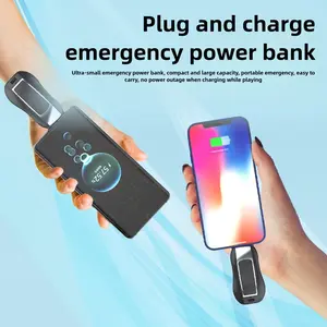 1200mAh Mini Power Bank - Compact Design, Portable Charging Solution, Easy to Use, Convenient for Emergency Use