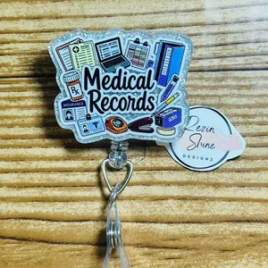 Medical Records Badge Reel