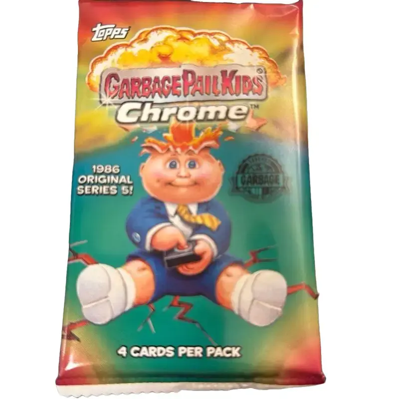 2022 Topps Chrome Garbage Pail Kids Pack 1986 original series 5 | 4 cards per pack