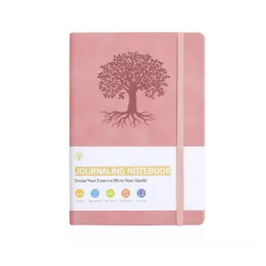 Leather Journal Notebook, A5 Size, 192 Pages, 100gsm Paper, Unisex, Ideal for Work, Notes, Business, Travel, Daily Diary