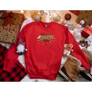 feeling extra grinchy sweater