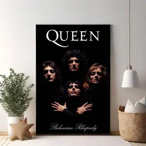 QUEEN Band Poster, Film Fan Collectibles, Minimalist Art, Retro Poster, Modern Art, Wall Decoration