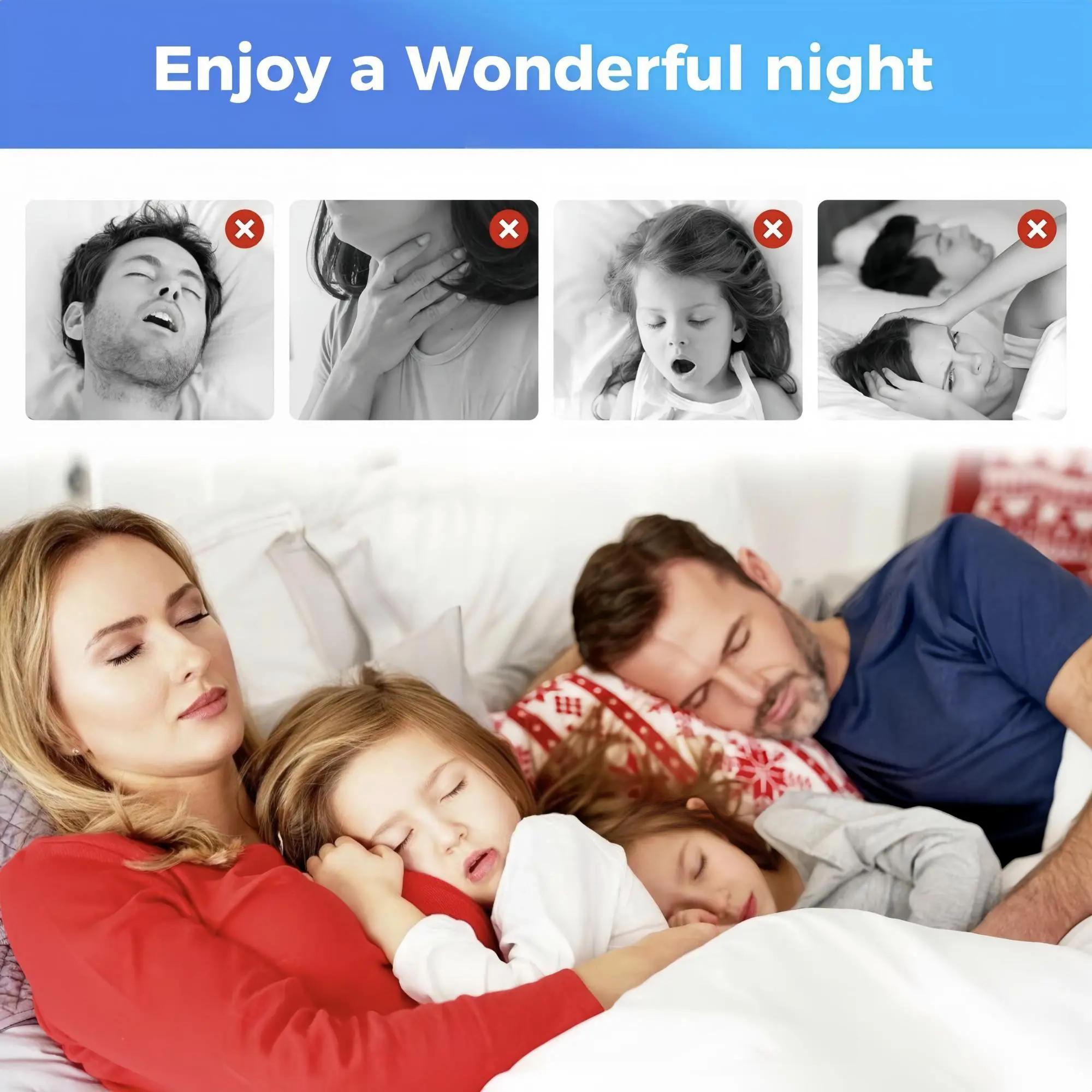 Sleep Mouth Tape, Snore Mouth Tape, Breathable Mouth Tape, Comfortable Sleeping Tape, Body Care Product for Women & Men