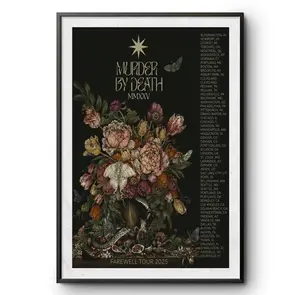Murder By Death Farewell Tour 2025 Poster
