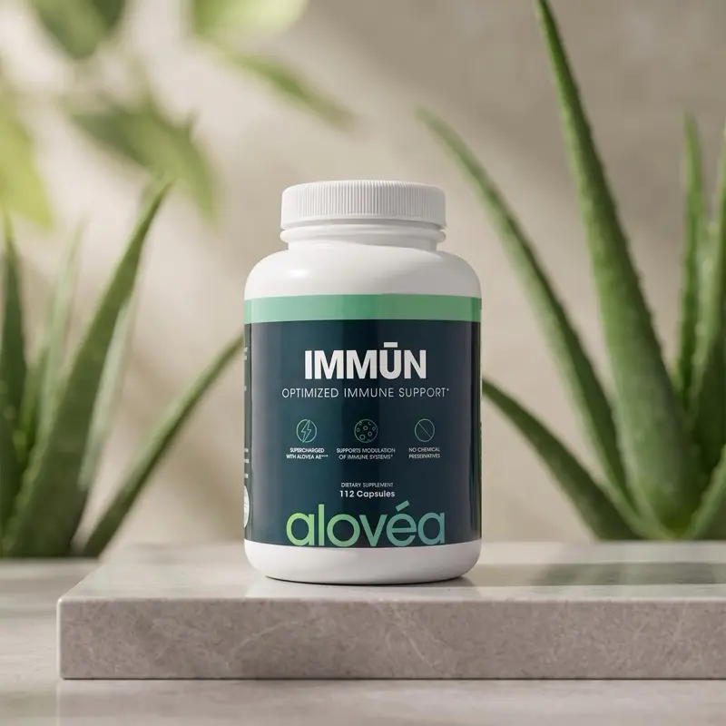 Alovéa Immūn - Stabilized Acemannan for optimal immune health