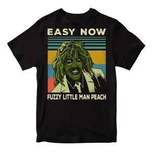 Old Gregg 'Easy Now Fuzzy Little Man Peach' – The Mighty Boosh Graphic T-Shirt