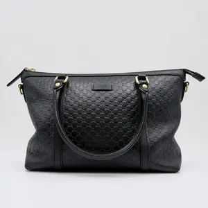 Pre-owned GUCCI FRANCE Crossbody Bags H2 full skin embossed double G commuting tote dumpling bag H21932