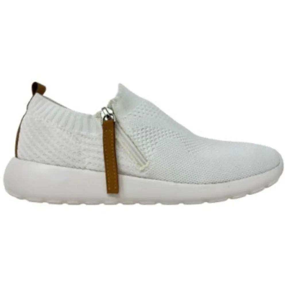 SALE!! Very G White 'Sprinter' Slip On Tennis Shoe