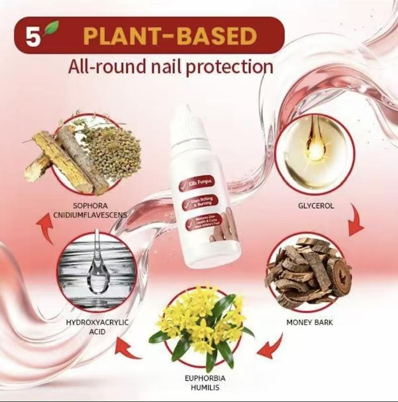 Fungi Nail Triple Action Formula AntifungalSolution for Toenails & Fingernails Natural Therapy0.5 F|Oz Removes Fungus Repairs & RenewsDamaged Nails,Antimycotic Solution