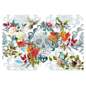 Redesign With Prima Decor Transfers® CeCe - Sweet Dreaming - total sheet size 24"x35", cut into 2 sheets 655350655778