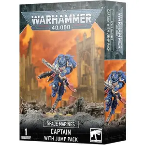 Warhammer 40k: Space Marines - Captain with Jump Pack