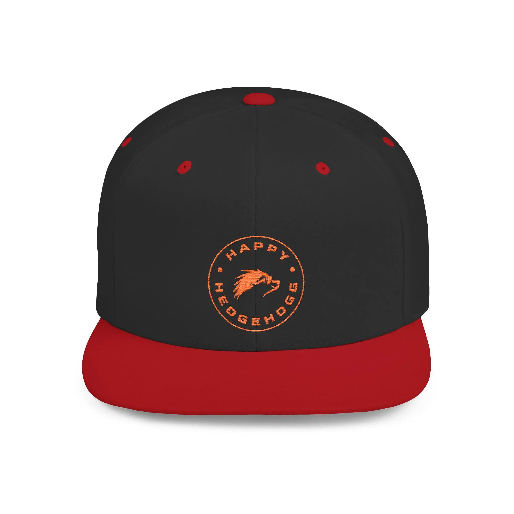 Flat Bill Snapback Cap - Happy Hedgehogg Style