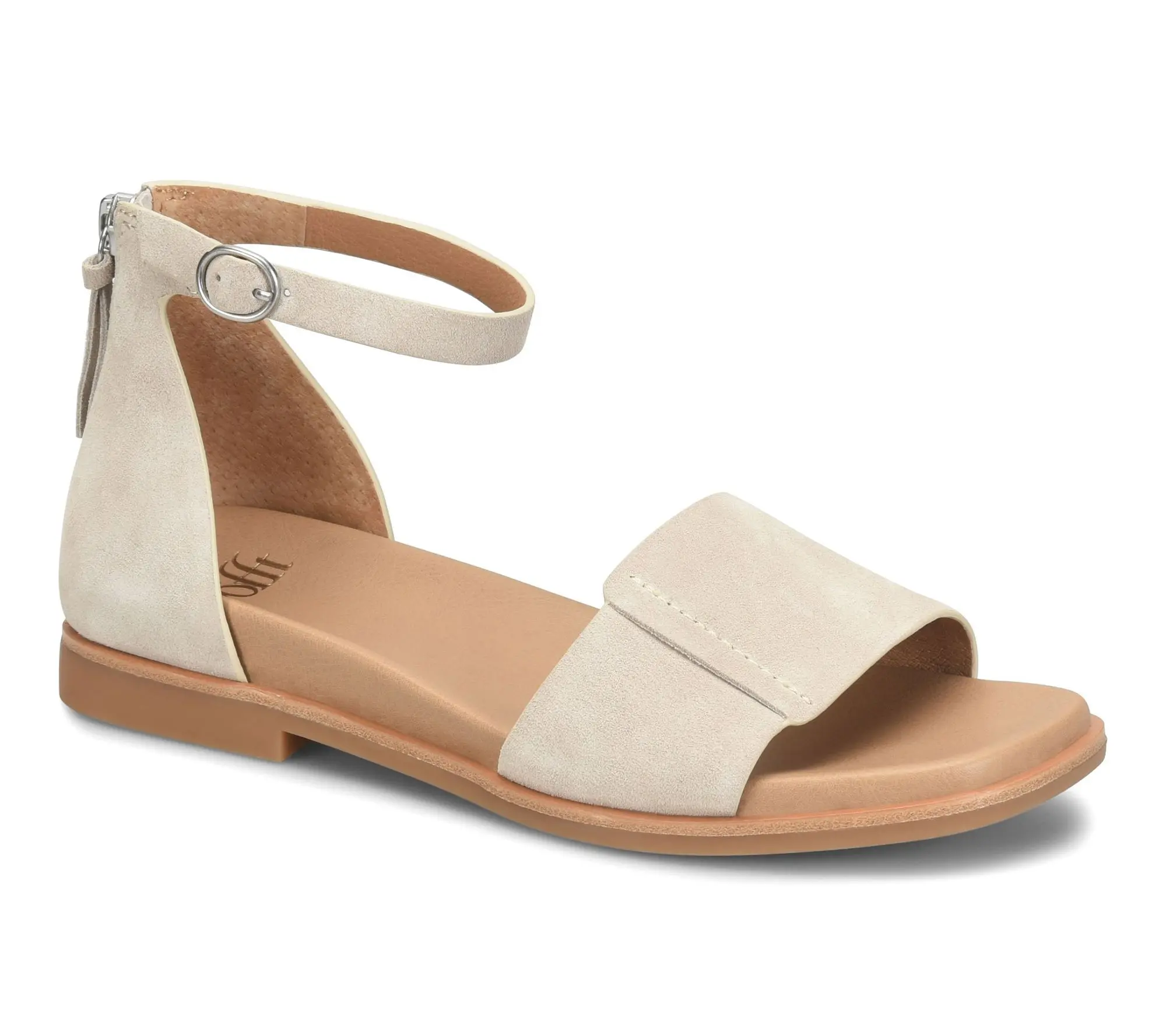 Sofft Flat Leather Sandal - Reyna