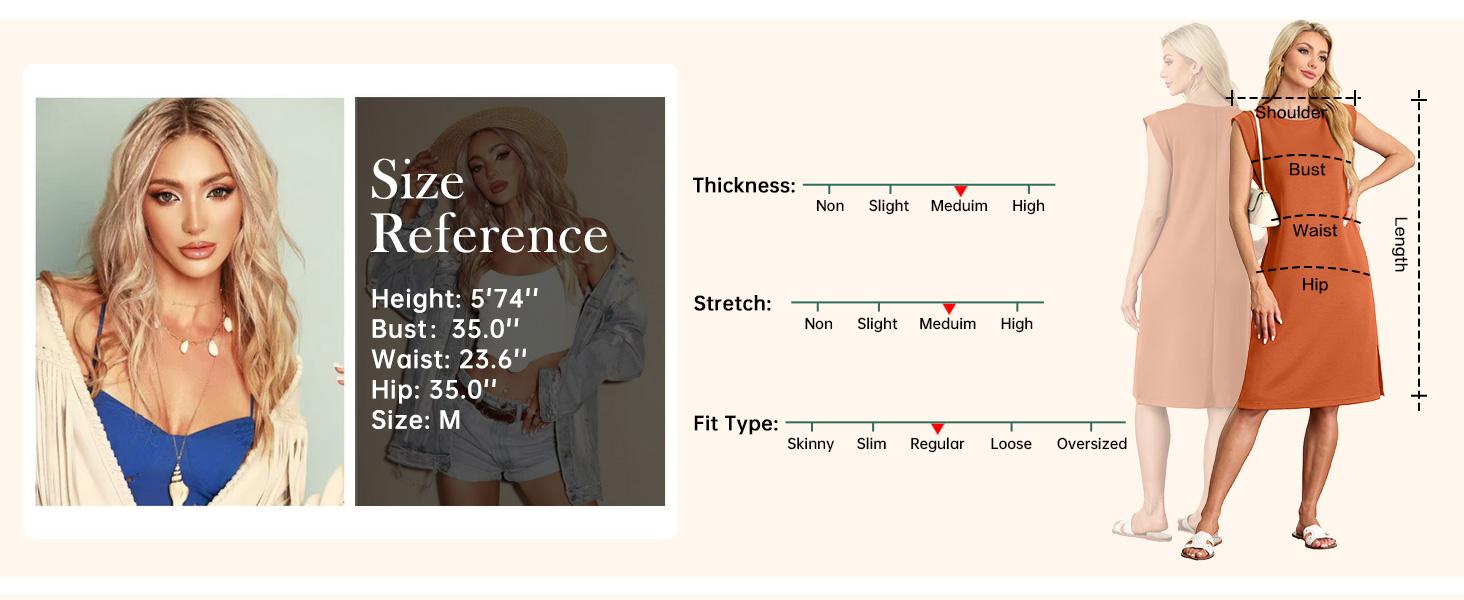 GRECERELLE Women Summer 2026 Round Neck Casual Loose Split Wrinkle-Free Beach Travel Vacation Midi Dress with Pockets