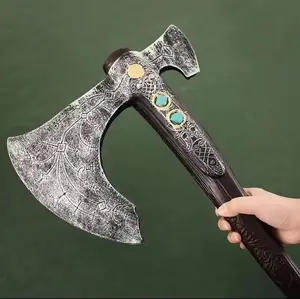 93cm God of War Leviathan Axe Kratos Weapons Model Pu Game God of War: Ragnarok Axe Samurai Weapons Model Gift Toy
