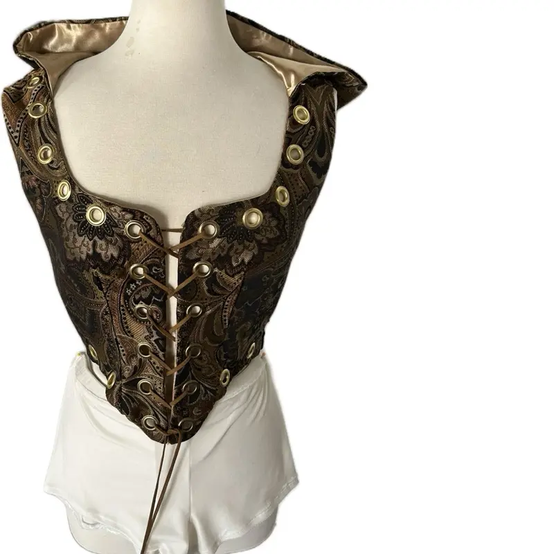 Hooded corset