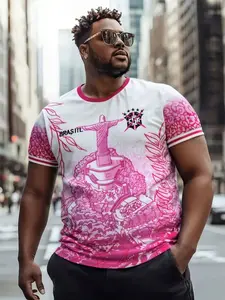 Tnos Men's & Youth Brazilian Soccer Jersey, Football Jersey, Fitted Breathable Training Shirt for Gym, & Casual Athletic Wear, Ideal Gift for Soccer Fans