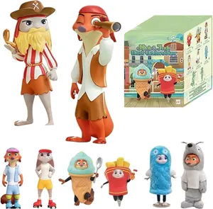 MINISO Disney's Zootopia Judy and Nick Impostor Series Blind Box - Officially Licensed Collectible Doll for Birthday Gift, and Decoration (Random 1pc) Birthday Gift